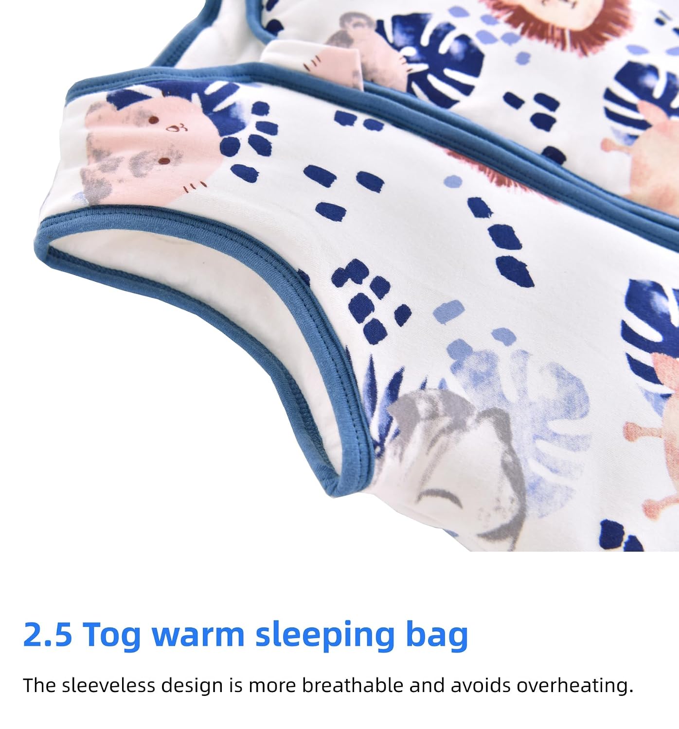 Detalle de Chilsuessy Schlafsack mit Beinen 2.5 Tog 90cm