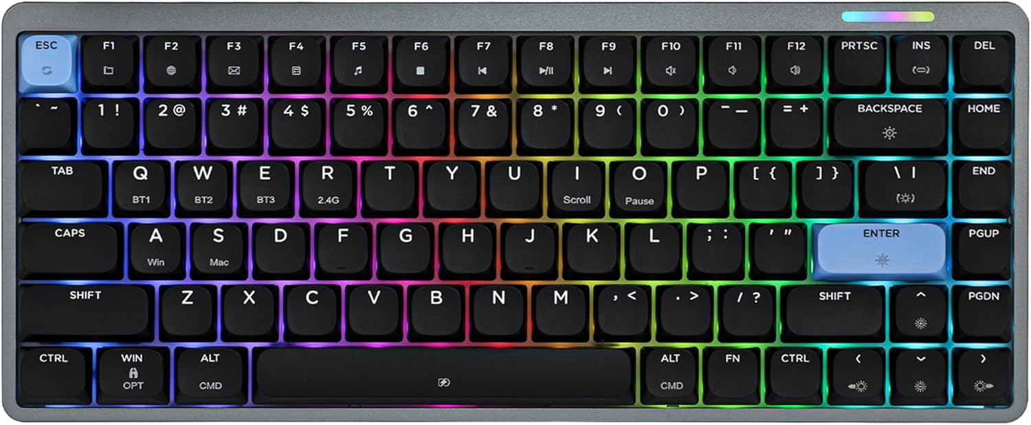 Detalle de EPOMAKER Luma84 Low Profile Mechanical Keyboard