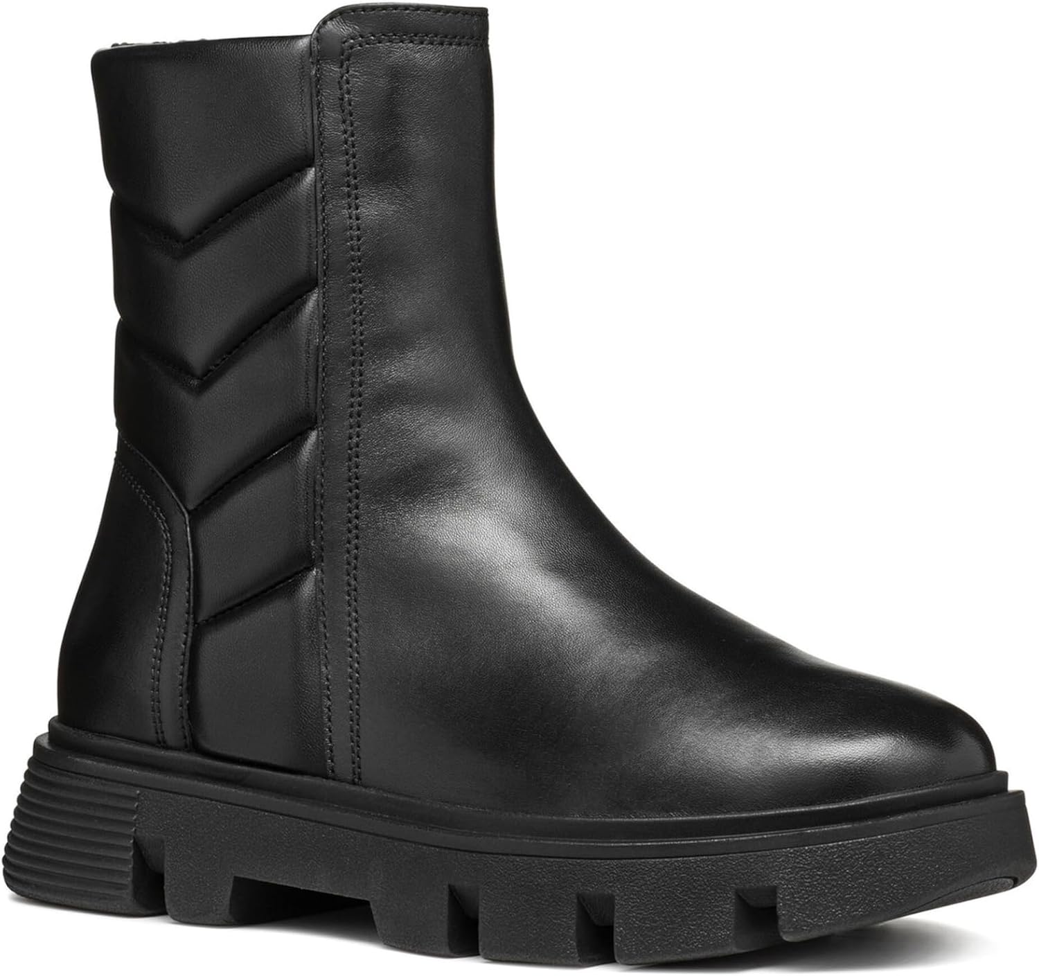 Detalle 1 de Geox Femme D Vilde F Bottes de Cheville – Respirant et élégant, pour l’usage quotidien