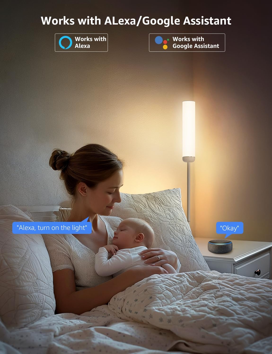 Thumbnail 2 de Lepro O1 AI Floor Lamp — Smart Corner Lamp with Music Sync and AI Lighting Designer