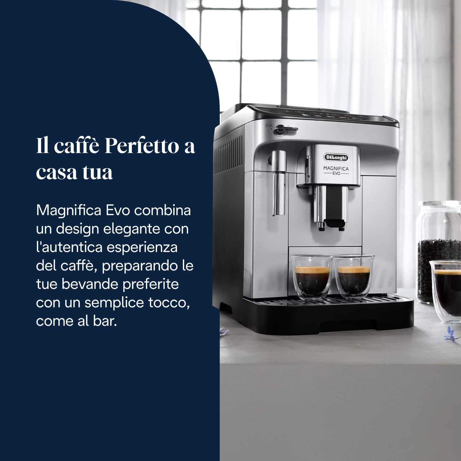 Detalle 2 de De'Longhi Magnifica ECAM292.33.SB macchina da caffè automatica