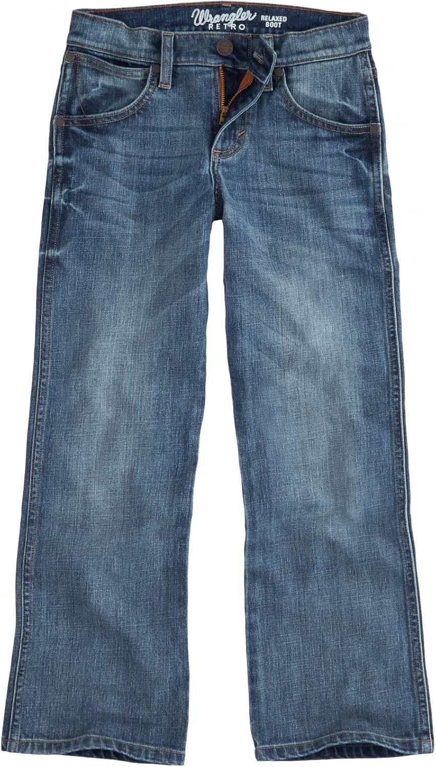 Detalle de Wrangler Men's Retro Limited Edition Relaxed Fit Boot Cut Jean