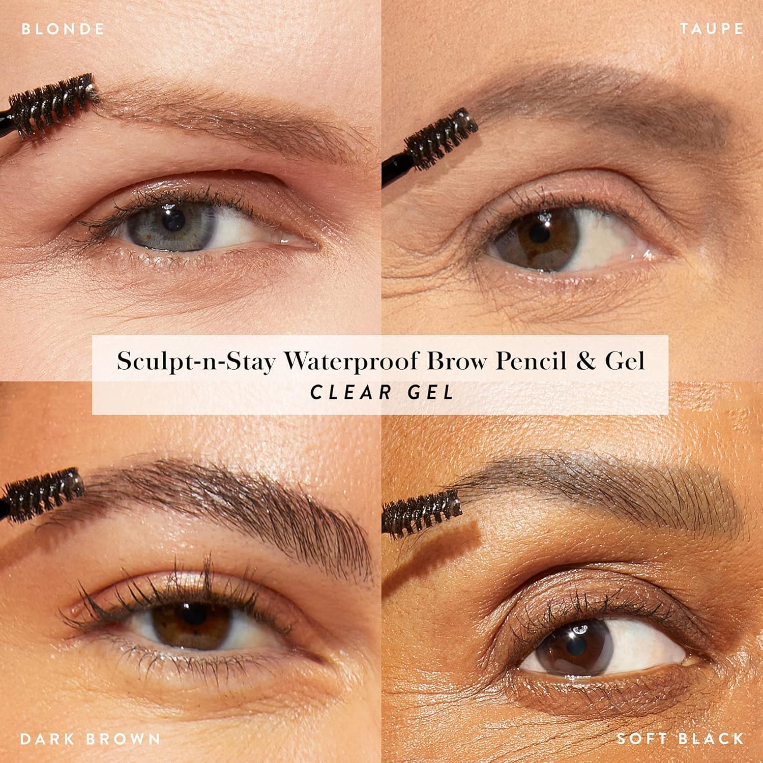 Thumbnail 4 de LAURA GELLER Sculpt-n-Stay Brow Pencil & Gel Taupe