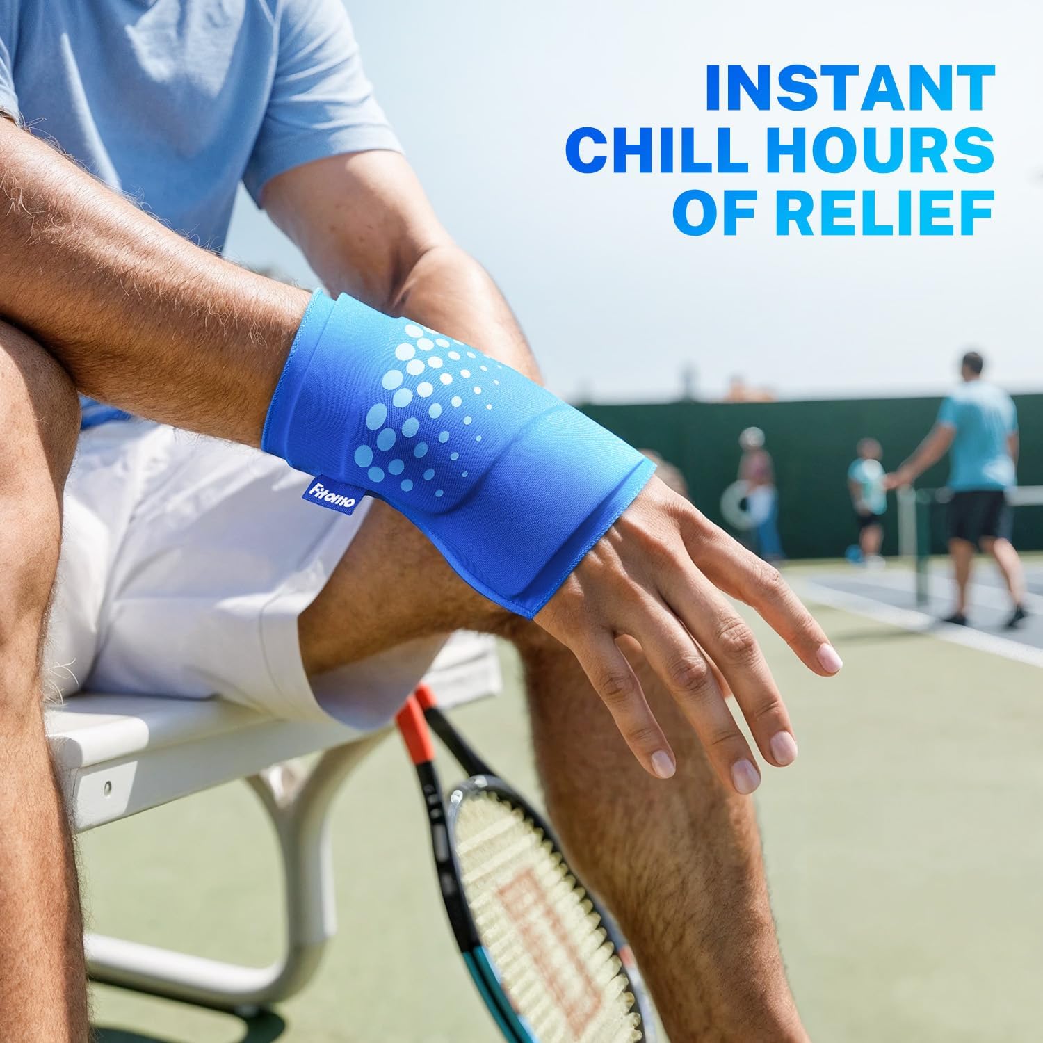 Thumbnail 4 de Fitomo Thumb & Wrist Ice Pack Wrap: Reusable Gel Pad for Targeted Carpal Relief
