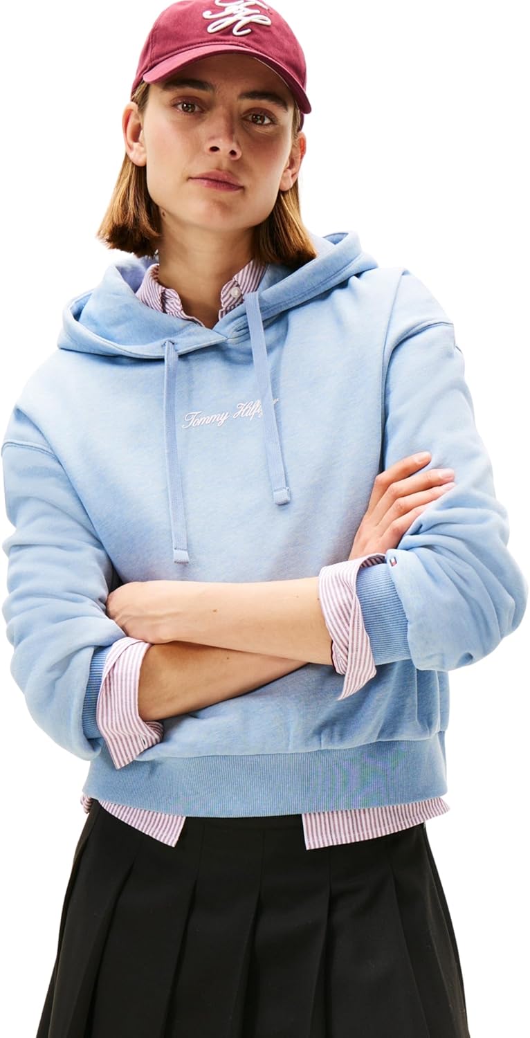 Thumbnail 6 de Tommy Hilfiger Women's Classic Script Fleece Hoodie
