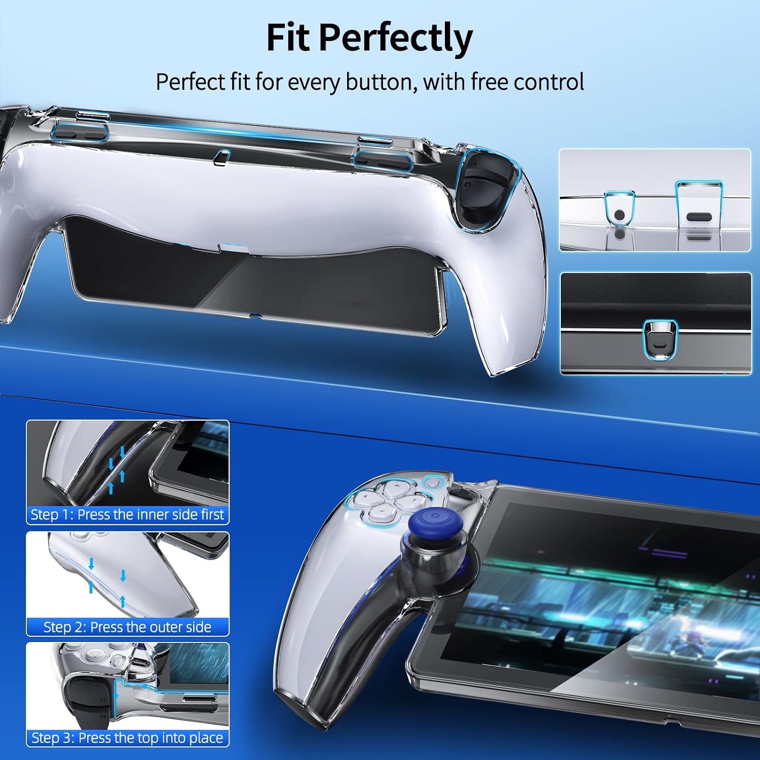 Detalle de PlayStation Portal Accessories Bundle for travel