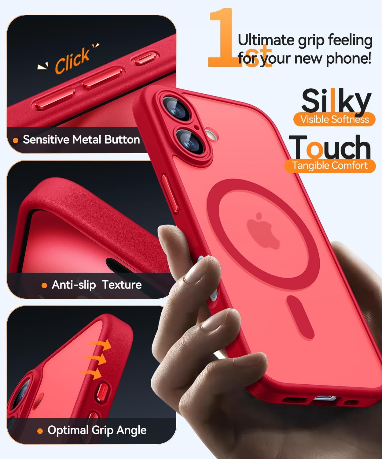 Thumbnail 5 de CANSHN Magnetic iPhone 16 Case 6.1