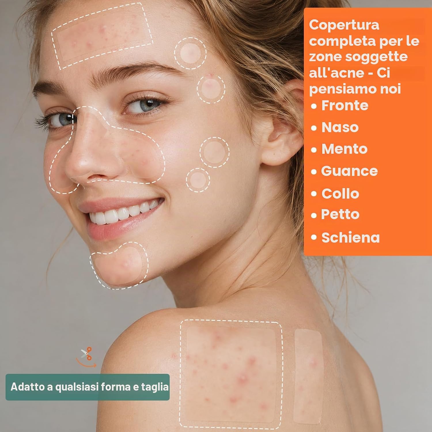 Thumbnail 2 de Patch Brufoli Pimple Patch XL for Face&Body: cerotti idrocolloidali per ampie zone (524) con tea tree