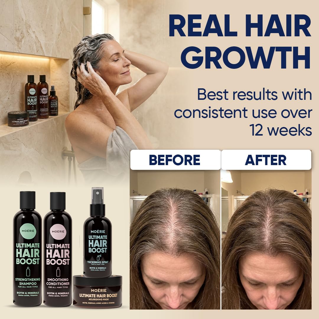 Thumbnail 2 de Moérie Hair Growth Set: Shampoo, Conditioner, Spray & Mask for Thinning Hair