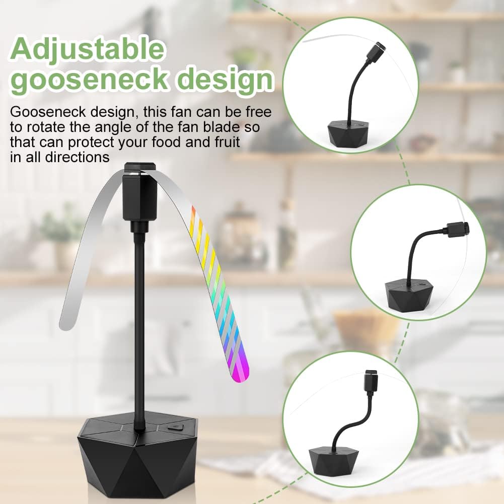 Thumbnail 4 de AMFUN Automatic Bugs Repellent Fan - 3PCS Soft Blades