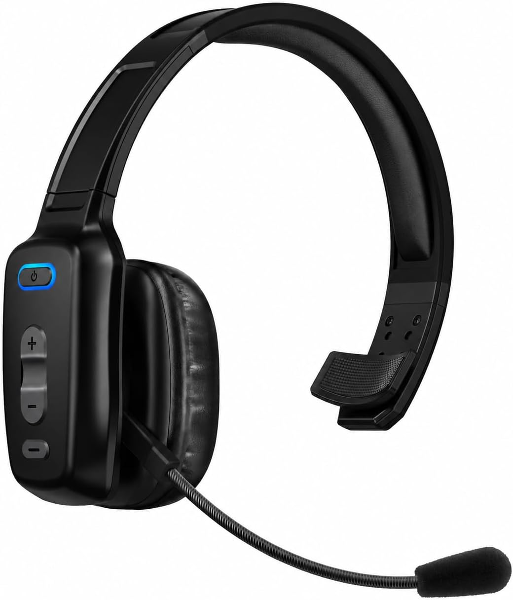 Detalle de LEAYU Bluetooth Headset, 60-Hour Music Playback