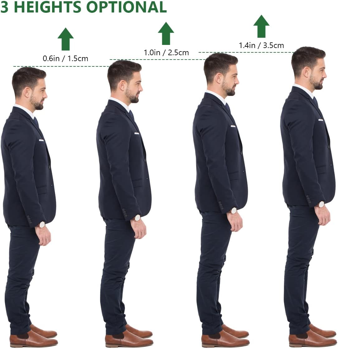 Thumbnail 4 de URAQT Plantillas Altura Hombre y Mujer 👟, 2 Pares Aumentan Altura