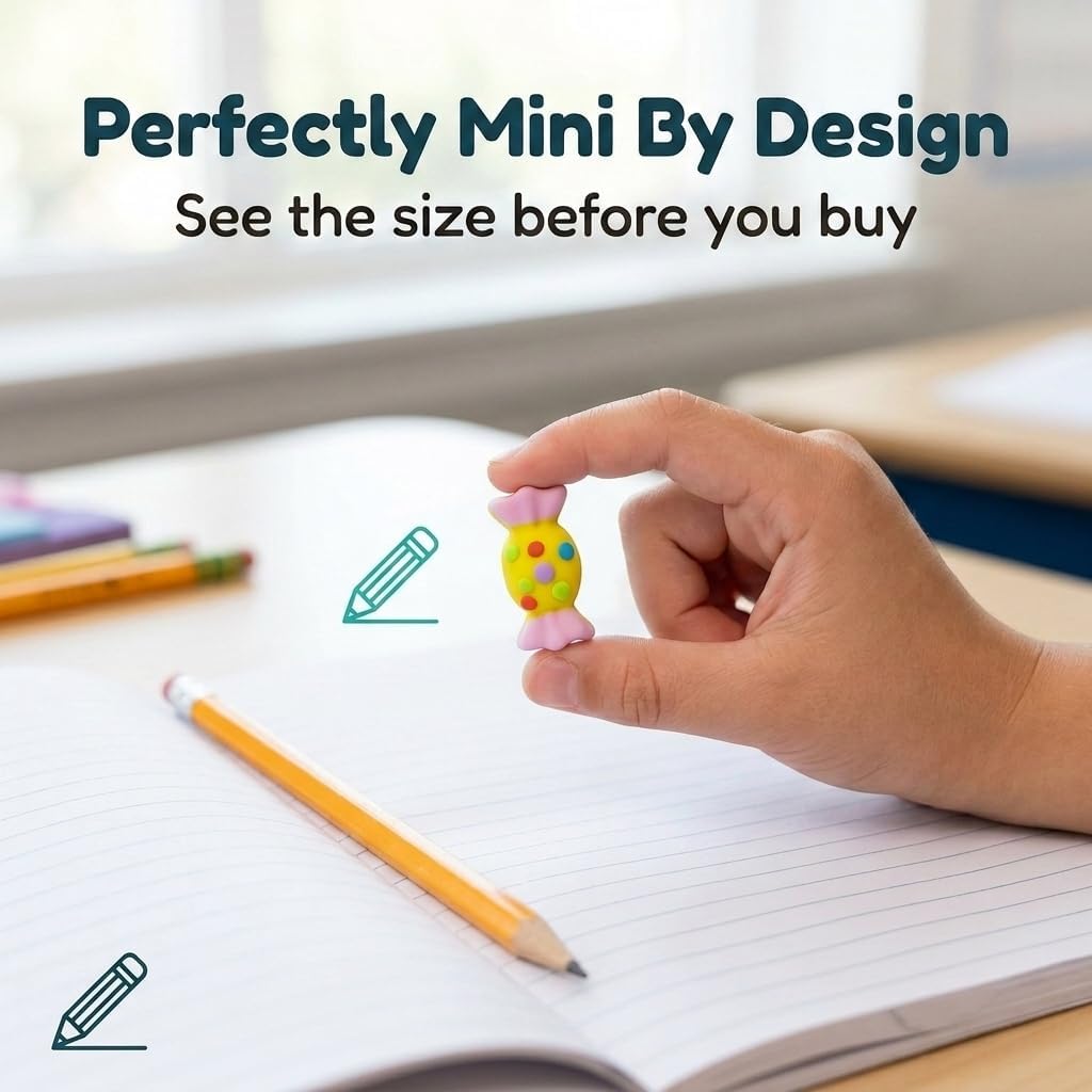 Detalle de Eraser Lab Make Your Own Erasers for Kids – Fun Food Theme DIY Kit