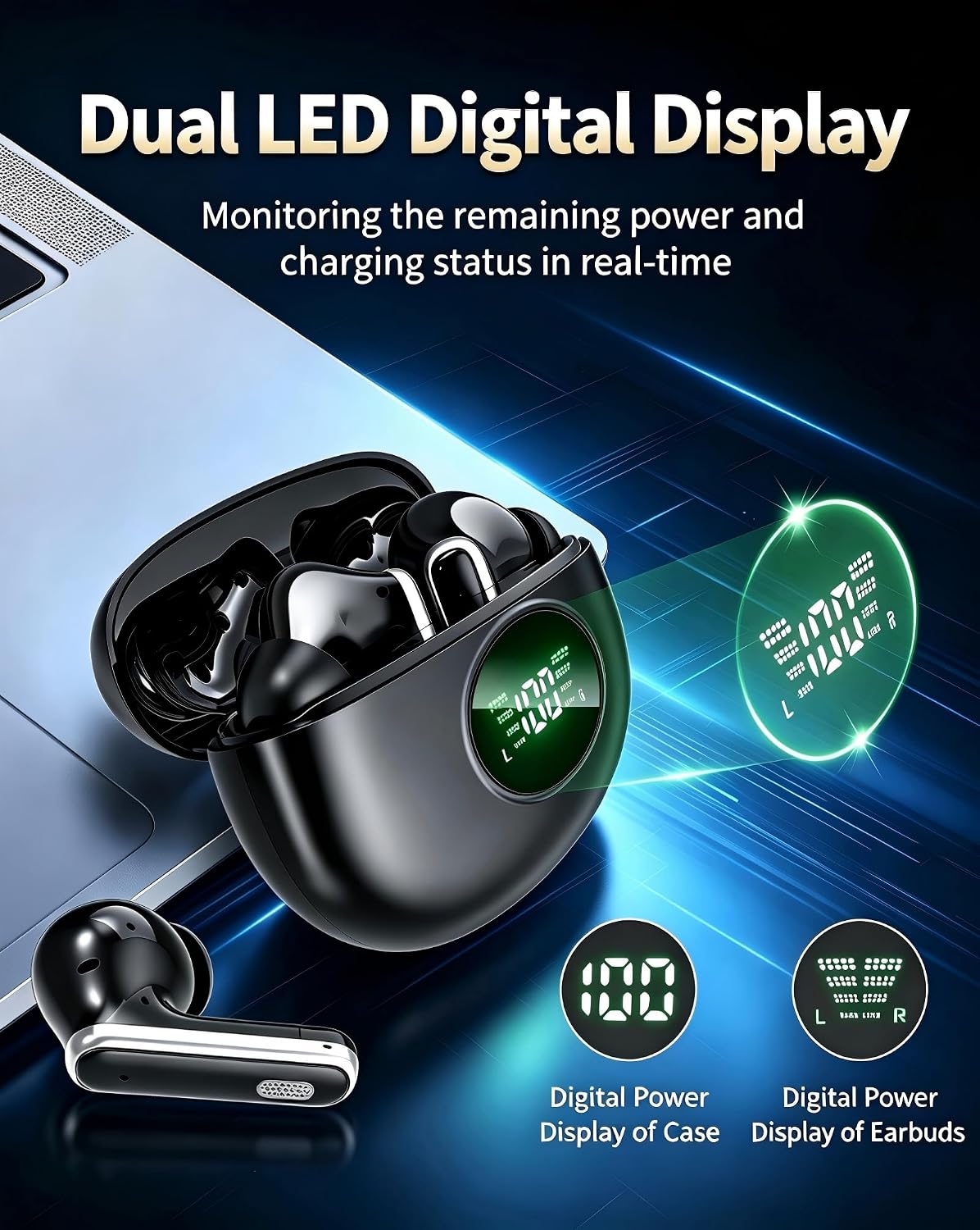 Detalle de EEXXYZ True Wireless Earbuds