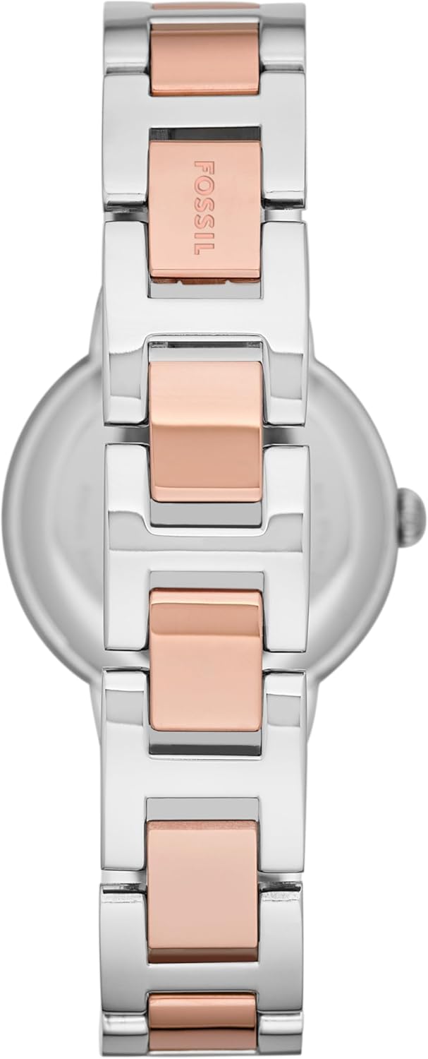 Thumbnail 1 de Fossil Virginia da donna – Orologio in acciaio con cassa 30 mm e quadrante oro rosa