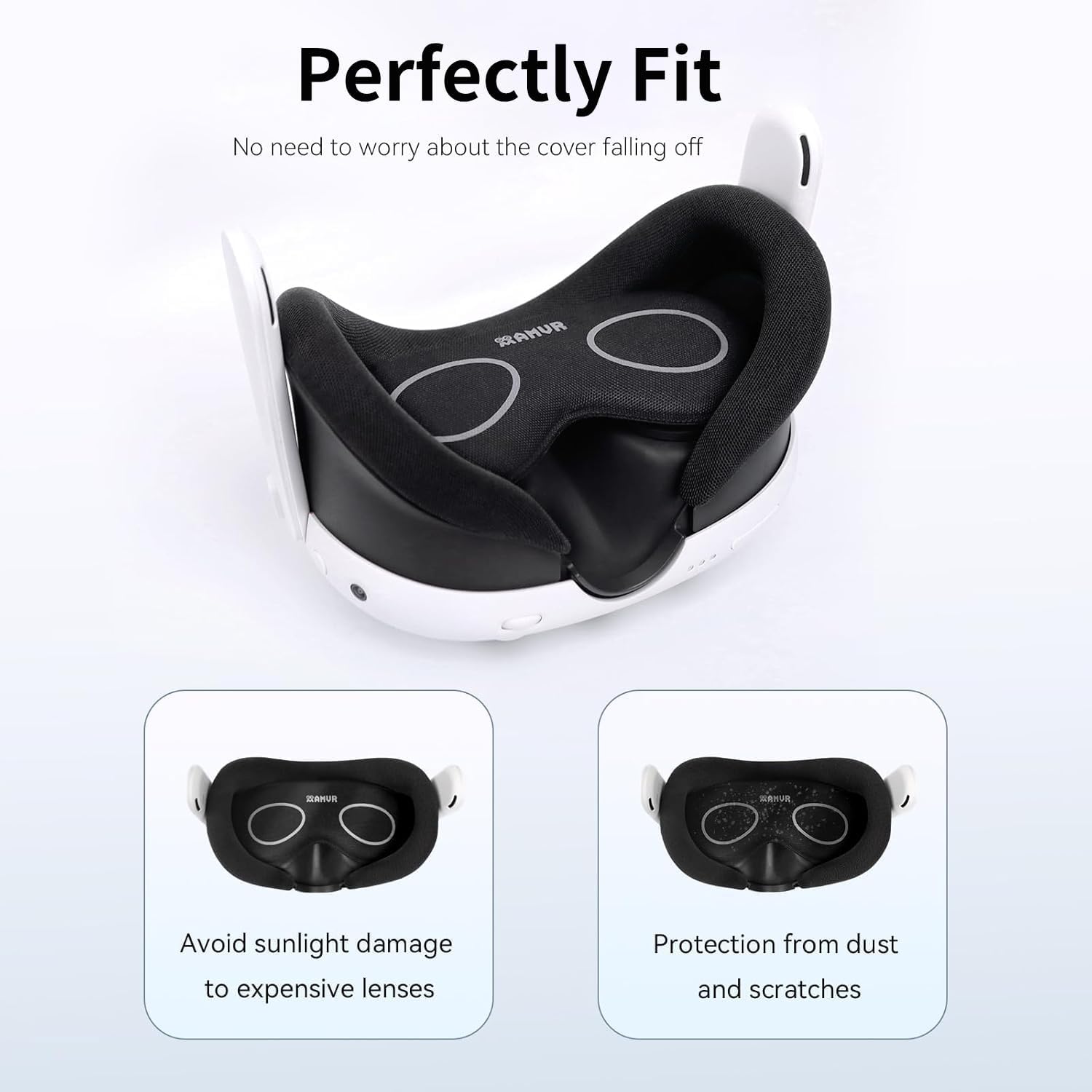 Thumbnail 5 de AMVR Lens Protector Set for Meta/Oculus Quest 3 (glasses spacer frame, no lenses)