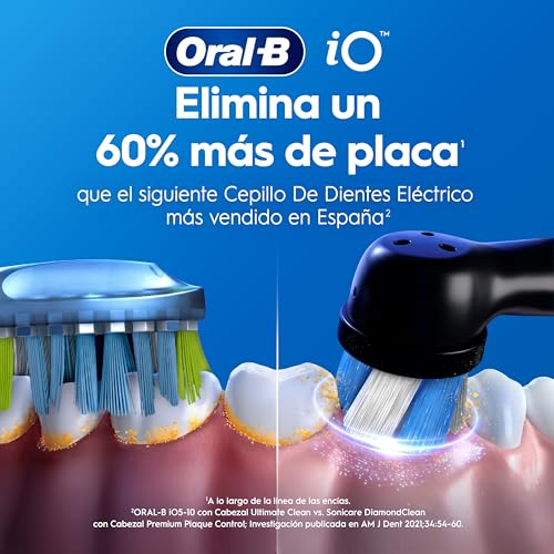 Thumbnail 14 de Oral-B iO 2 Cepillos de Dientes Eléctricos Negro y Rosa (Pack de 2)