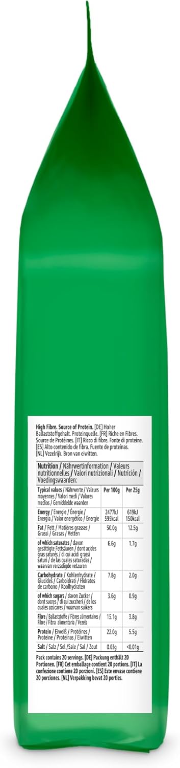 Detalle de by Amazon Naturel Pistache Décortiquées, 500 g – riche en fibres et protéines, conditionnées sous atmosphère protectrice