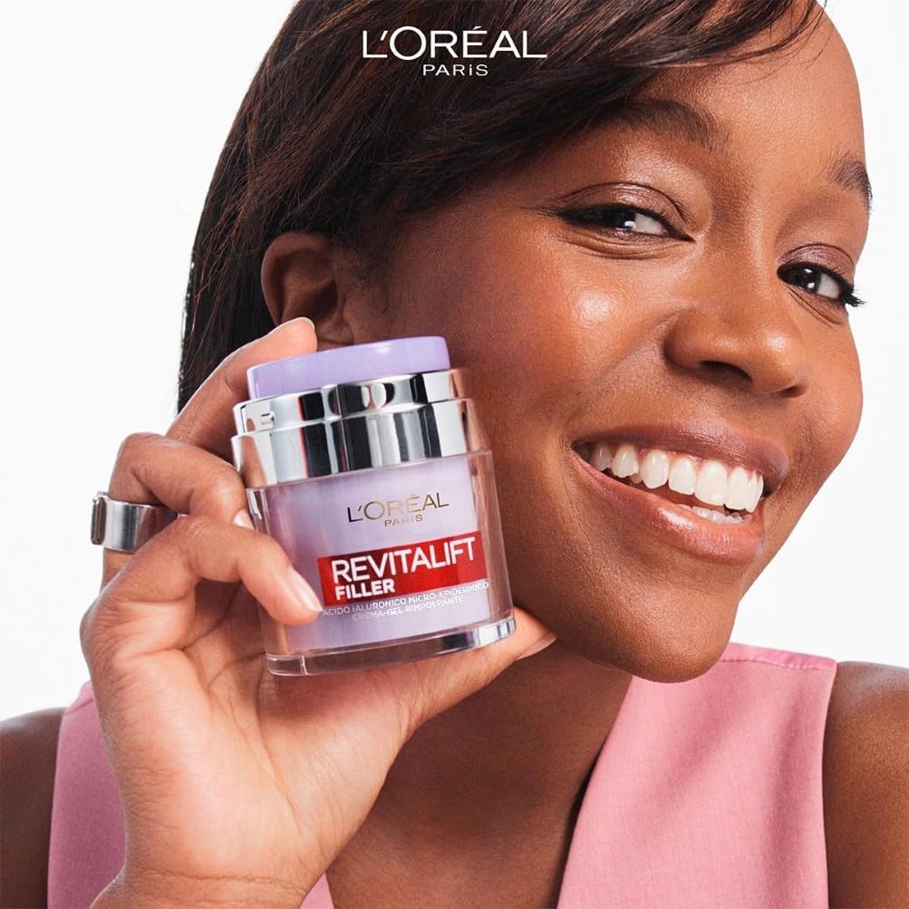 Detalle 2 de L'Oréal Paris Revitalift Filler Crema-Gel Rimpolpante all'Acido Ialuronico Micro-Epidermico 50 ml