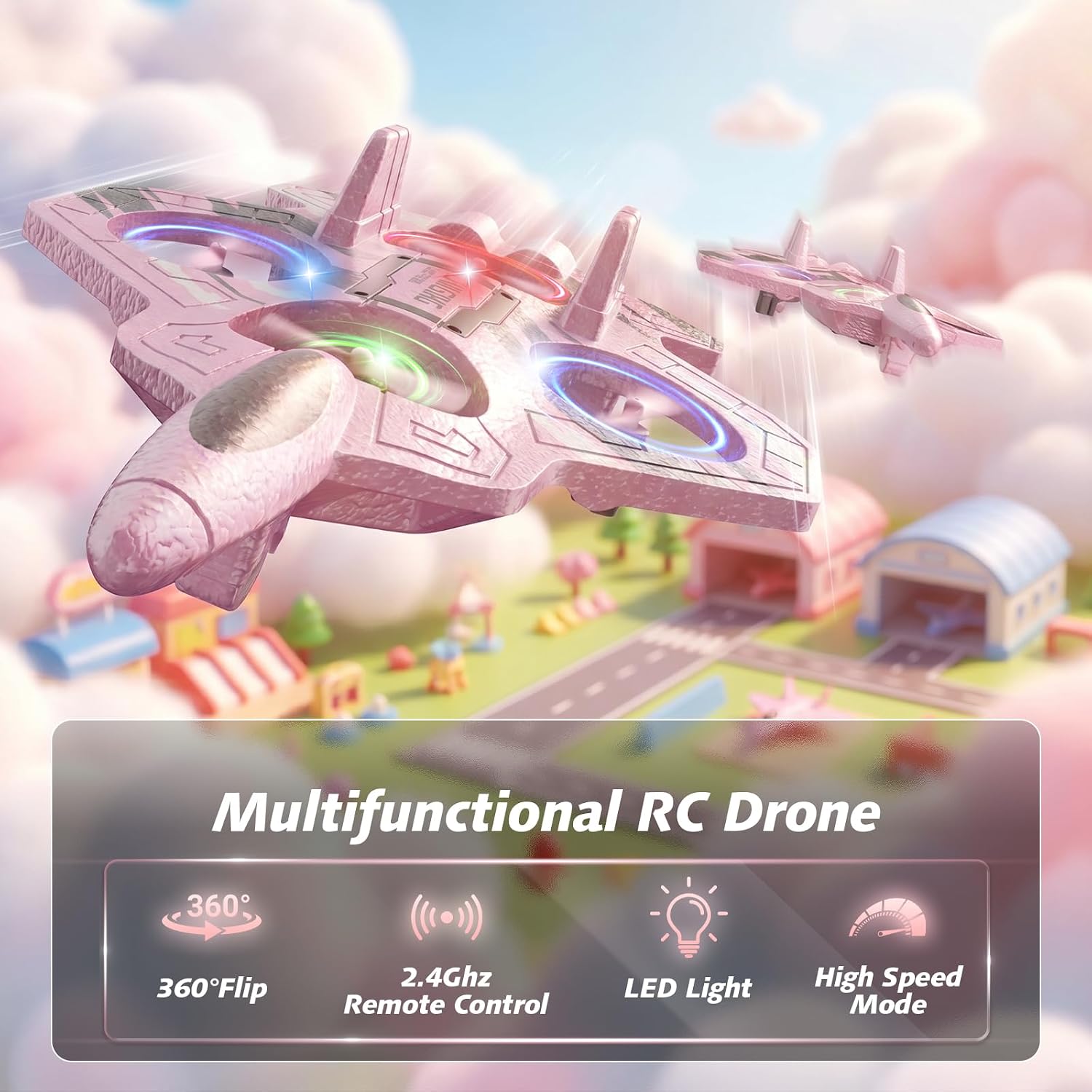 Detalle 2 de FUNPX Foam RC Plane, Pink