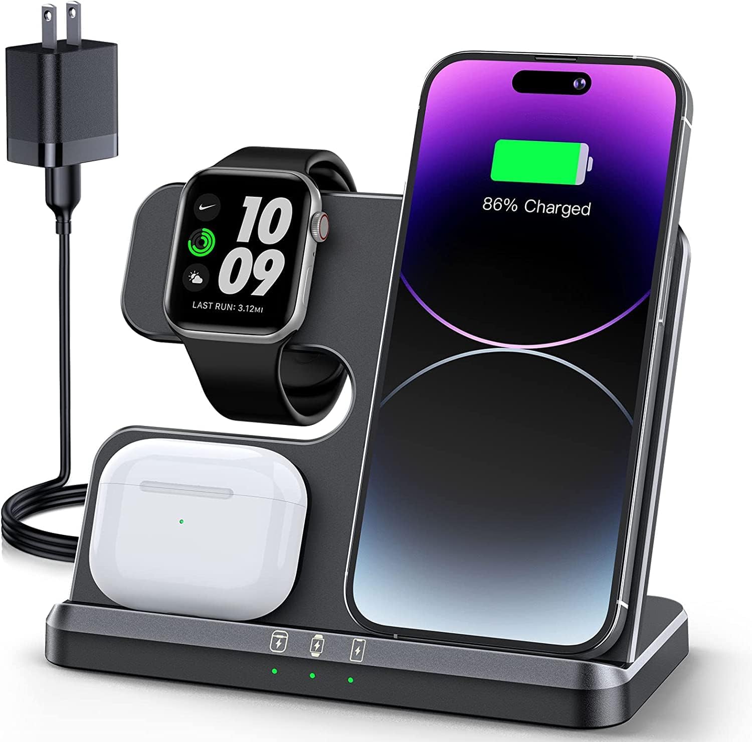 Detalle de JARGOU 3-in-1 Charging Station 18W