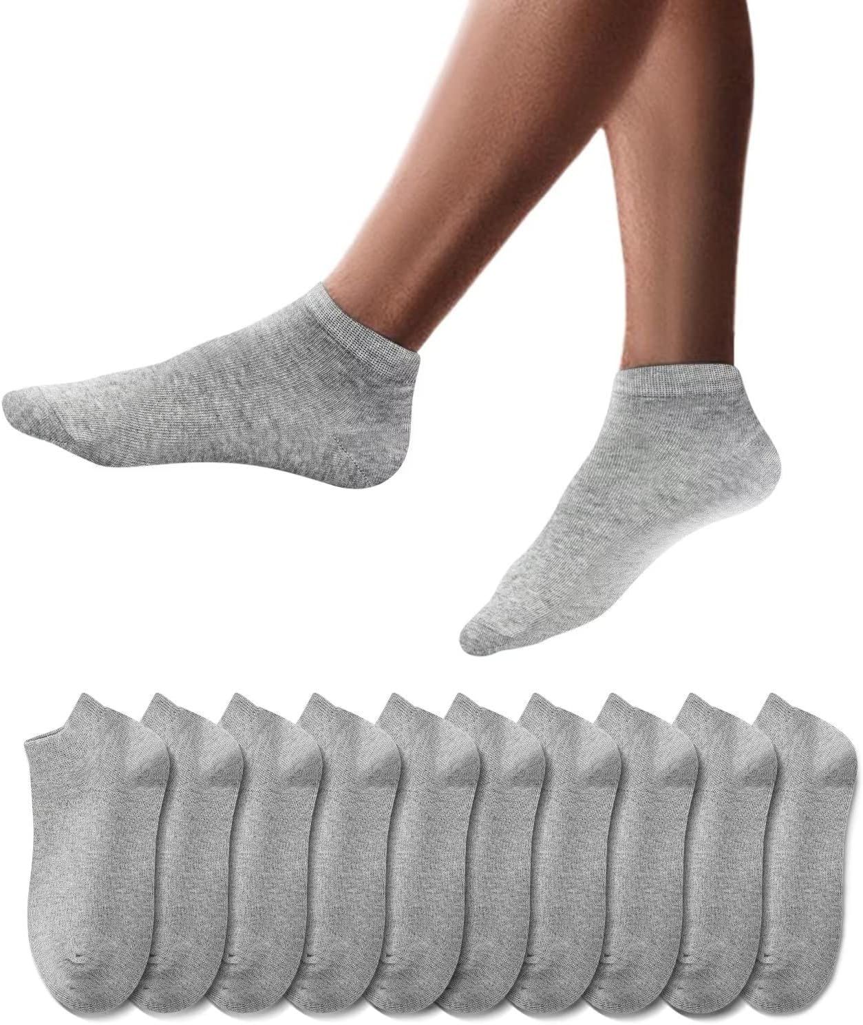 Thumbnail 6 de YouShow 10 paia di calzini sportivi corti in cotone unisex (uomo/donna)