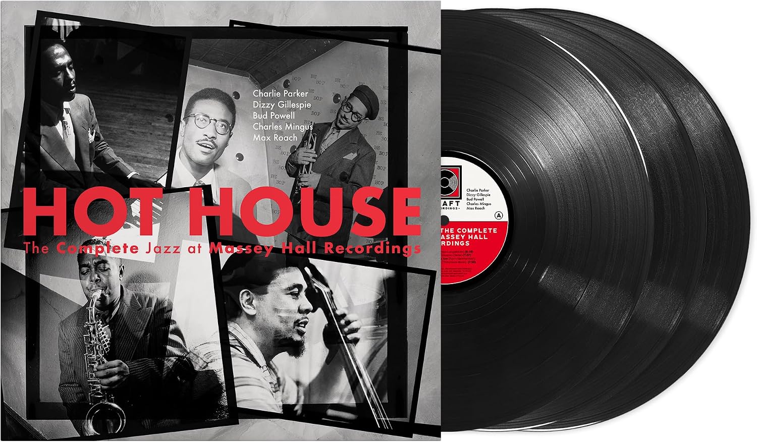Thumbnail 2 de Hot House: The Complete Jazz At Massey Hall Recordings [Analog] 3枚組LP・180g重量盤