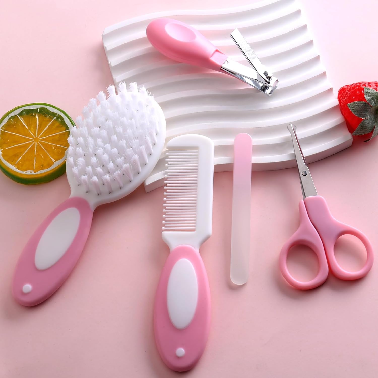 Thumbnail 1 de Baby Grooming Kit Newborn 5-Piece: Safe Essentials for Daily Baby Care