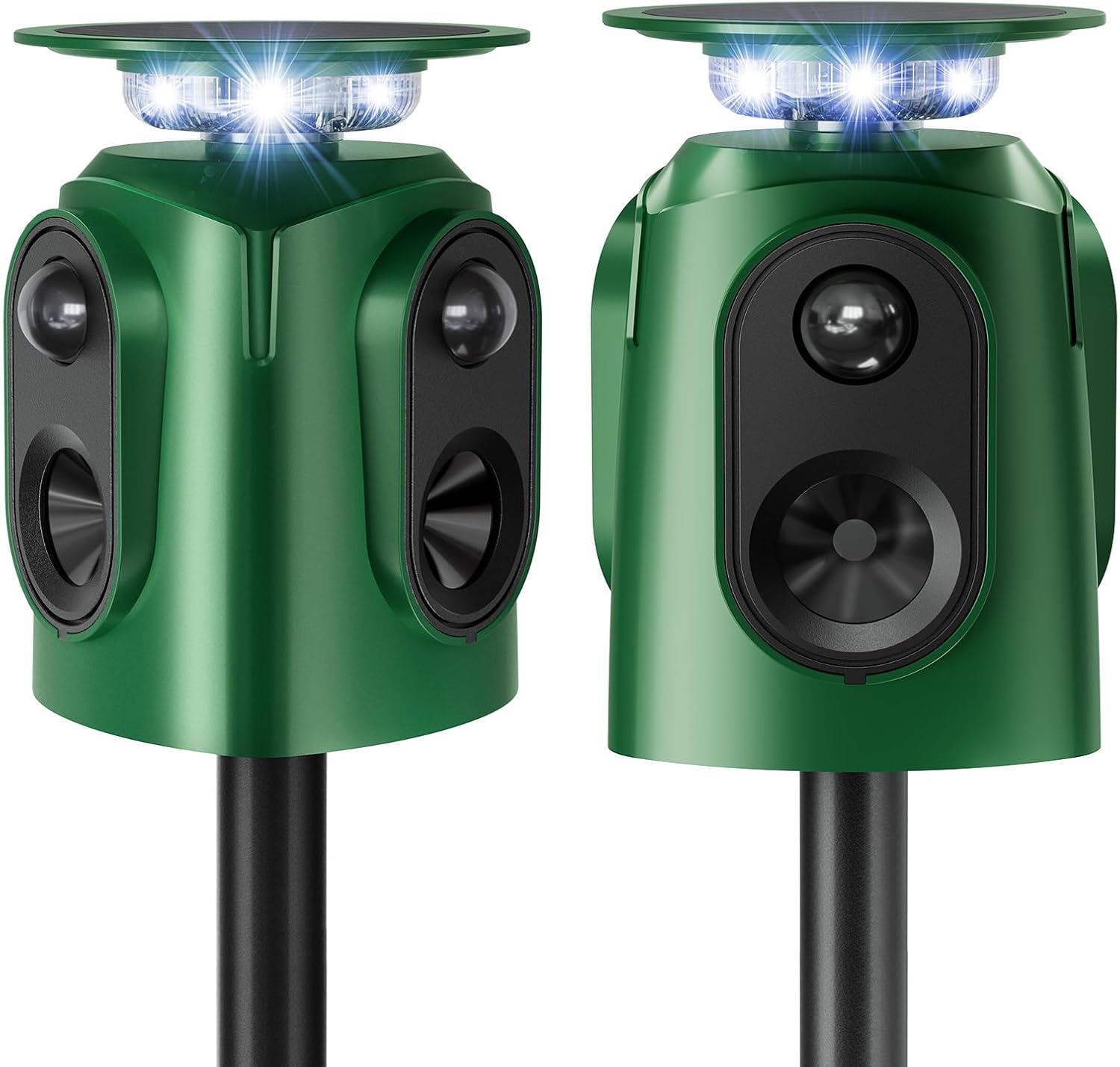 Detalle de Ultrasonic Animal Repellent, 2-Pack