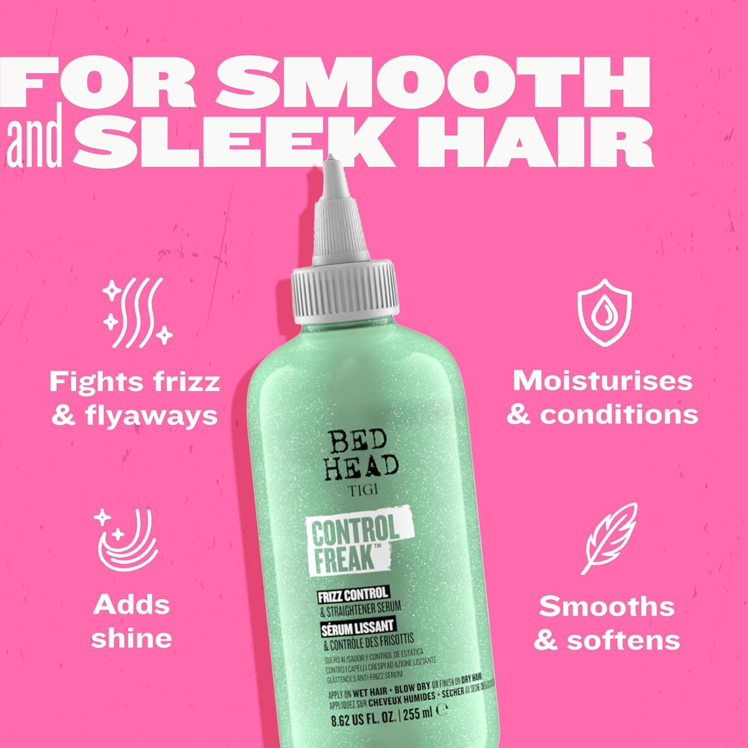 Detalle de TIGI Bed Head Control Freak 255 ml sérum antiencrespamiento