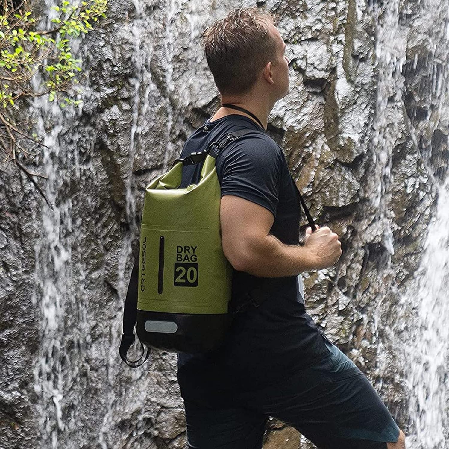 Detalle de Blackace arteesol 5L/10L/20L/30L: Borsa impermeabile versatile per kayak, barca e attività all’aperto