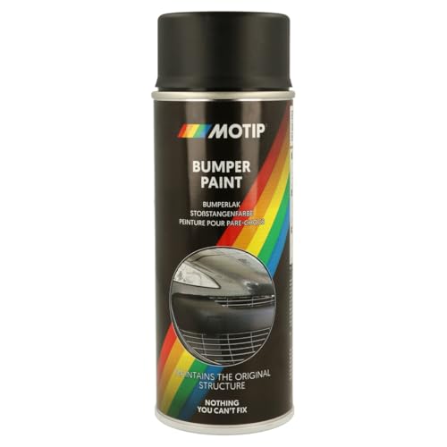 Detalle de Motip Peinture Pare-chocs Noir 400 ml – Couverture élevée et finition durable