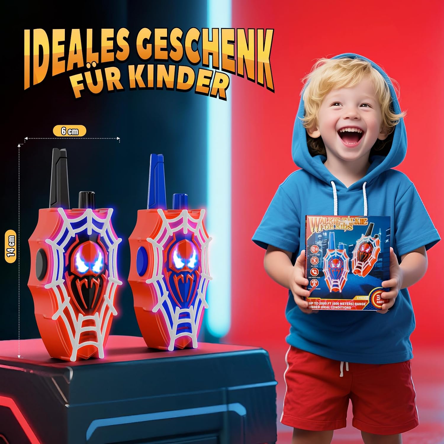 Thumbnail 6 de Mirthigig Walkie Talkie Kinder 600 m
