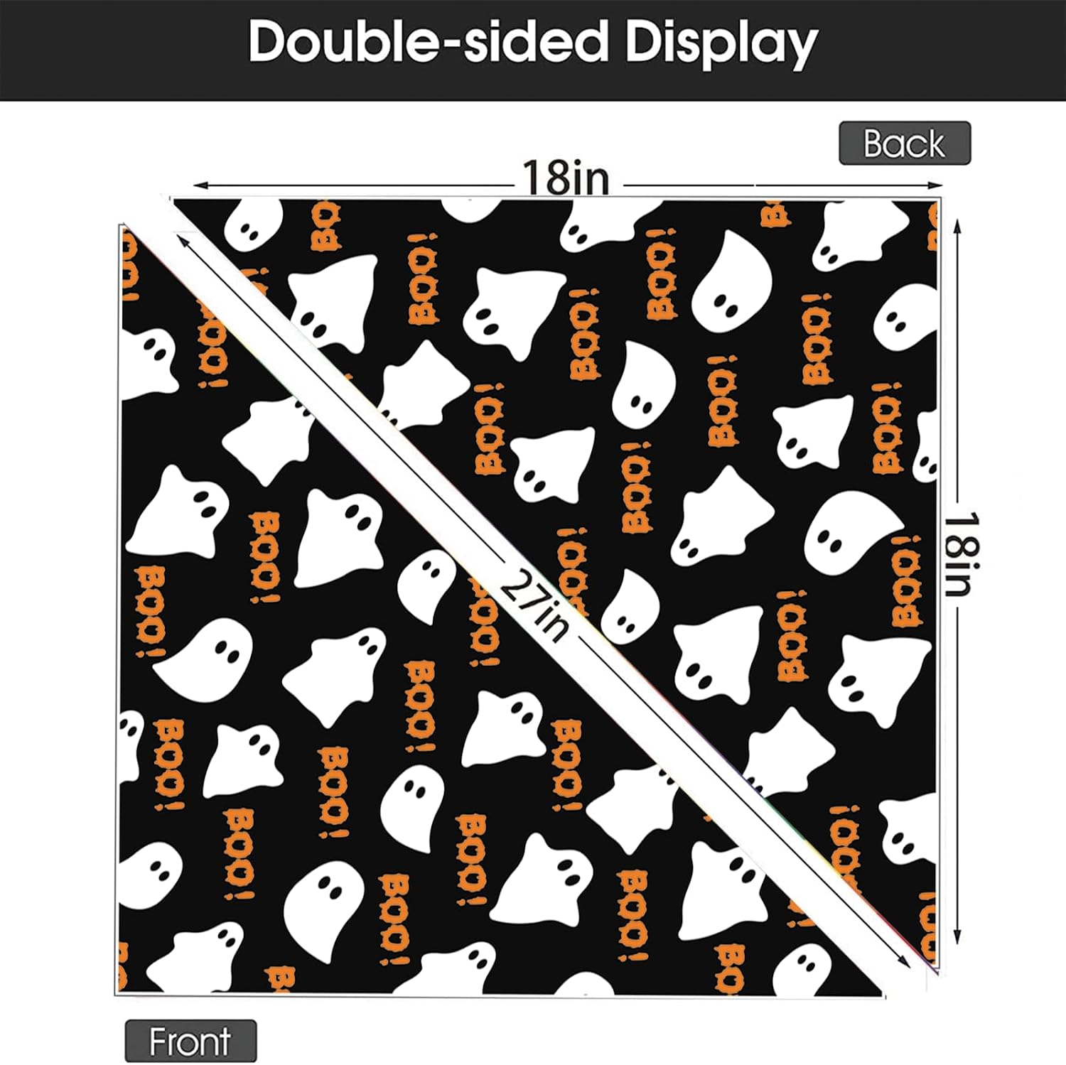 Detalle de Halloween Dog Bandanas, 2-Piece Set