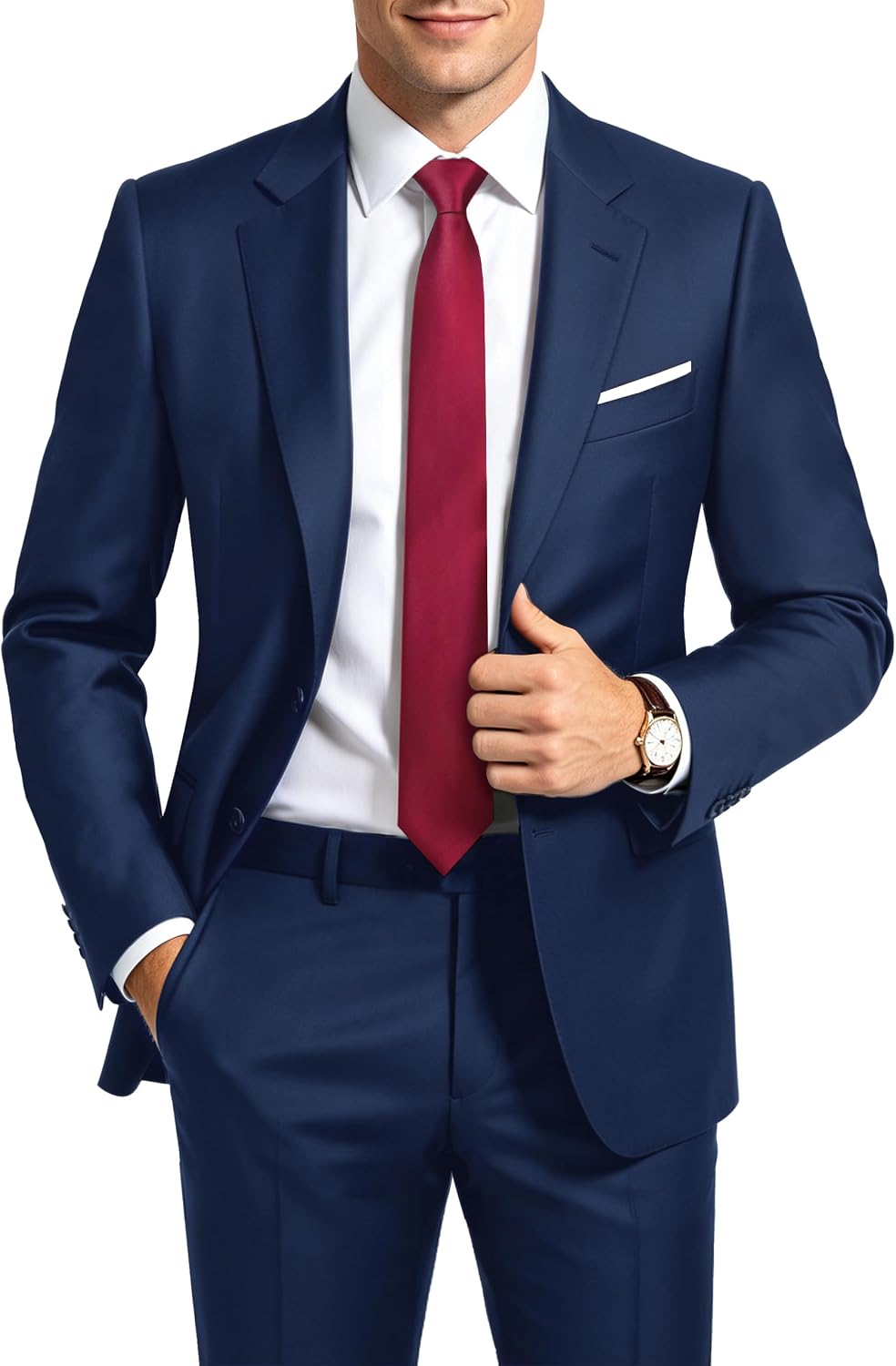 Detalle de Western Lion Men's Suit Set, 5-Piece