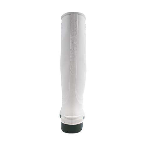 Detalle de DUNLOP Pricemastor Classic Wellies, Waterproof PVC, White, UK 2.5