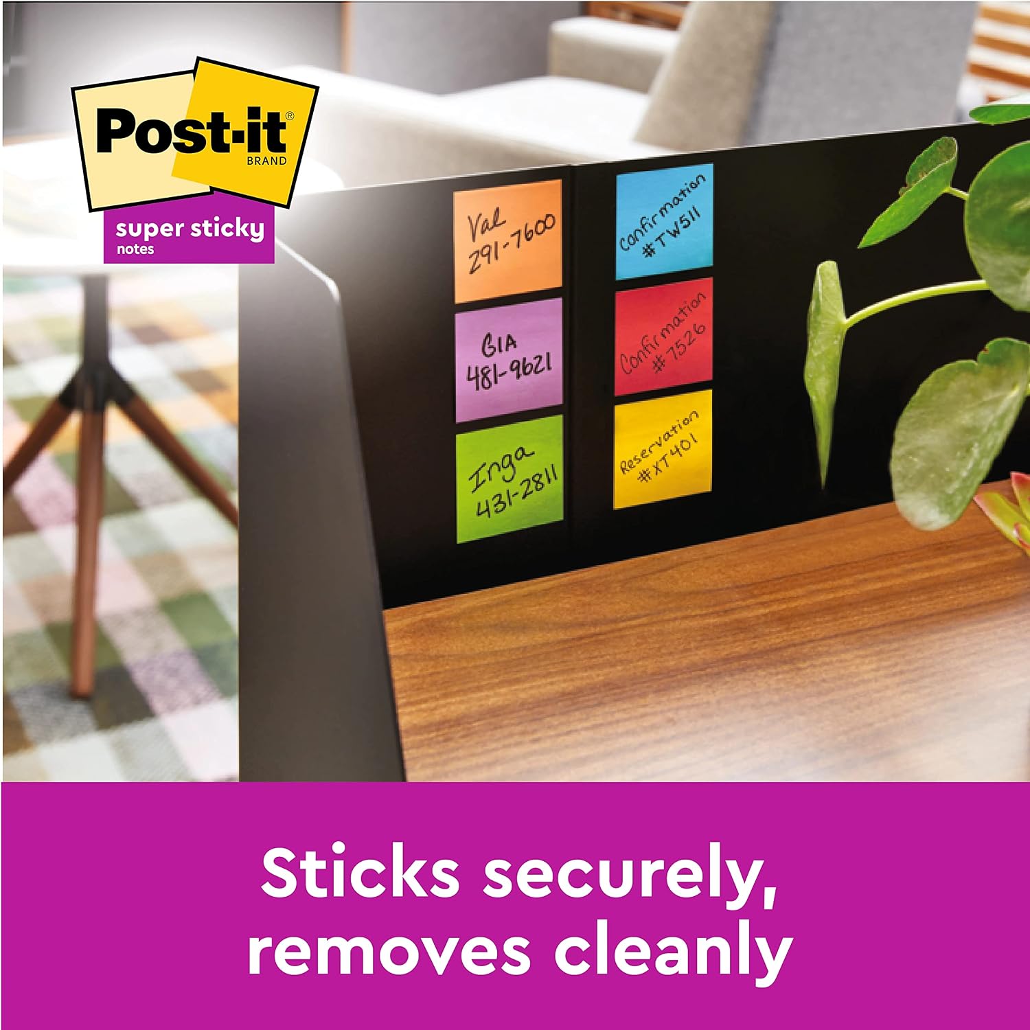Thumbnail 4 de Post-it Super Sticky Z-Notes 540 Sheets