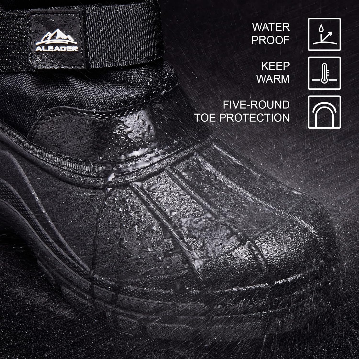 Thumbnail 2 de ALEADER Men's Winter Snow Boots