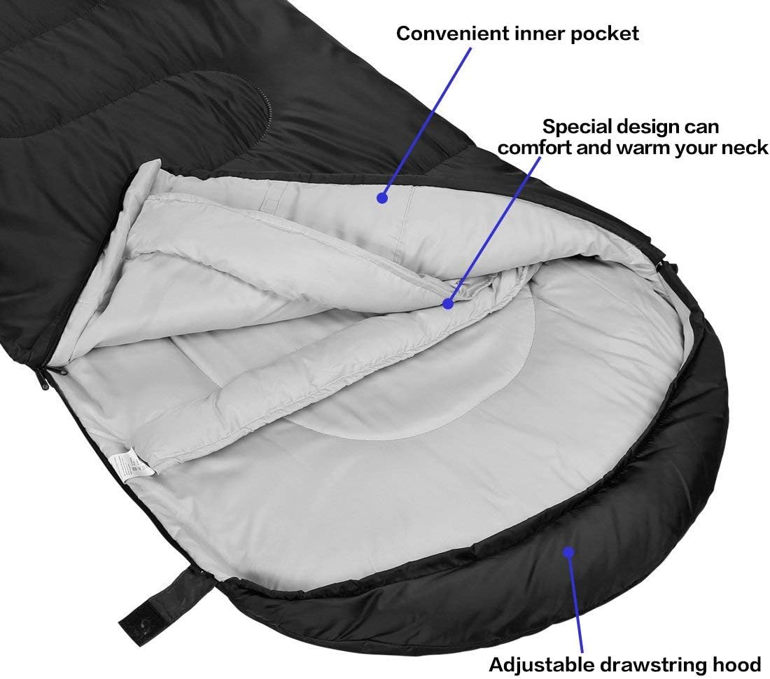 Thumbnail 2 de SOULOUT 3-4 Season Sleeping Bag for Adults & Kids: Lightweight, Waterproof, and Packable