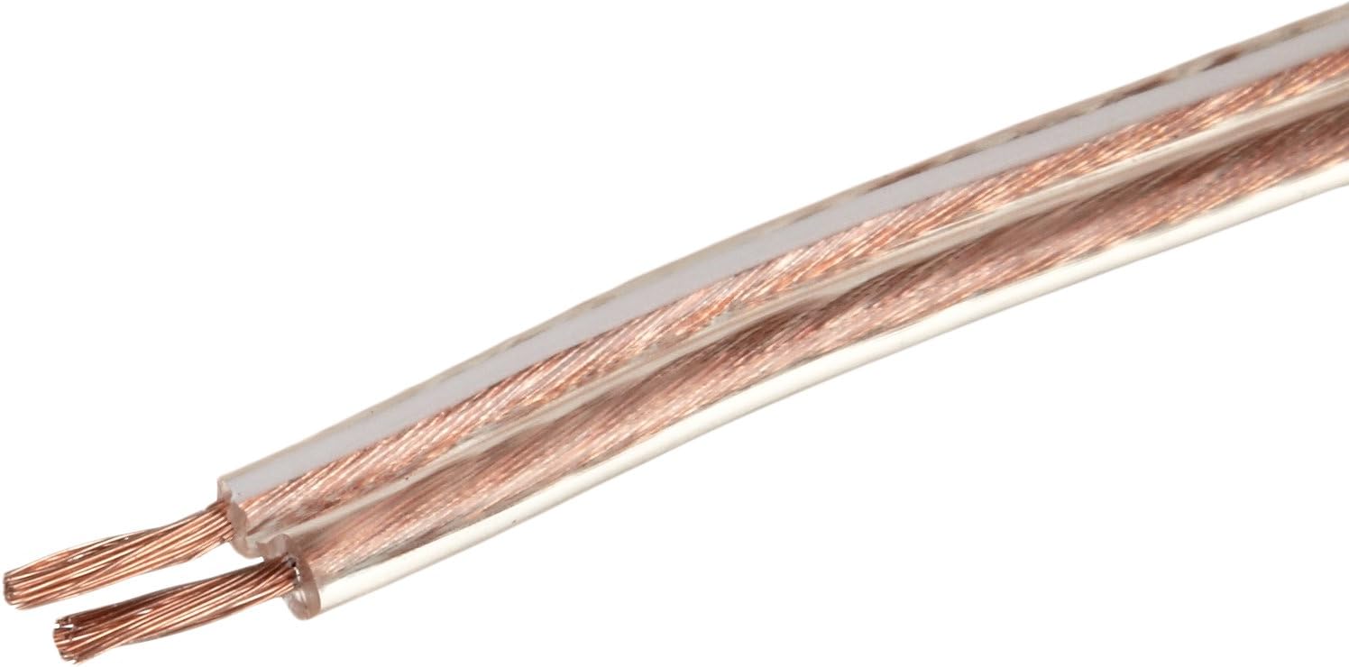 Detalle de Amazonベーシック SW100ft スピーカーケーブル 16ゲージ 30.5m ブロンズ