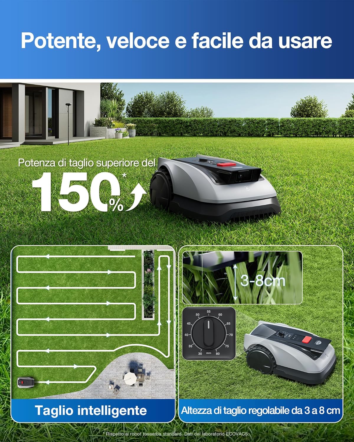 Thumbnail 6 de ECOVACS Goat O600 Robot Tosaerba 600 m²