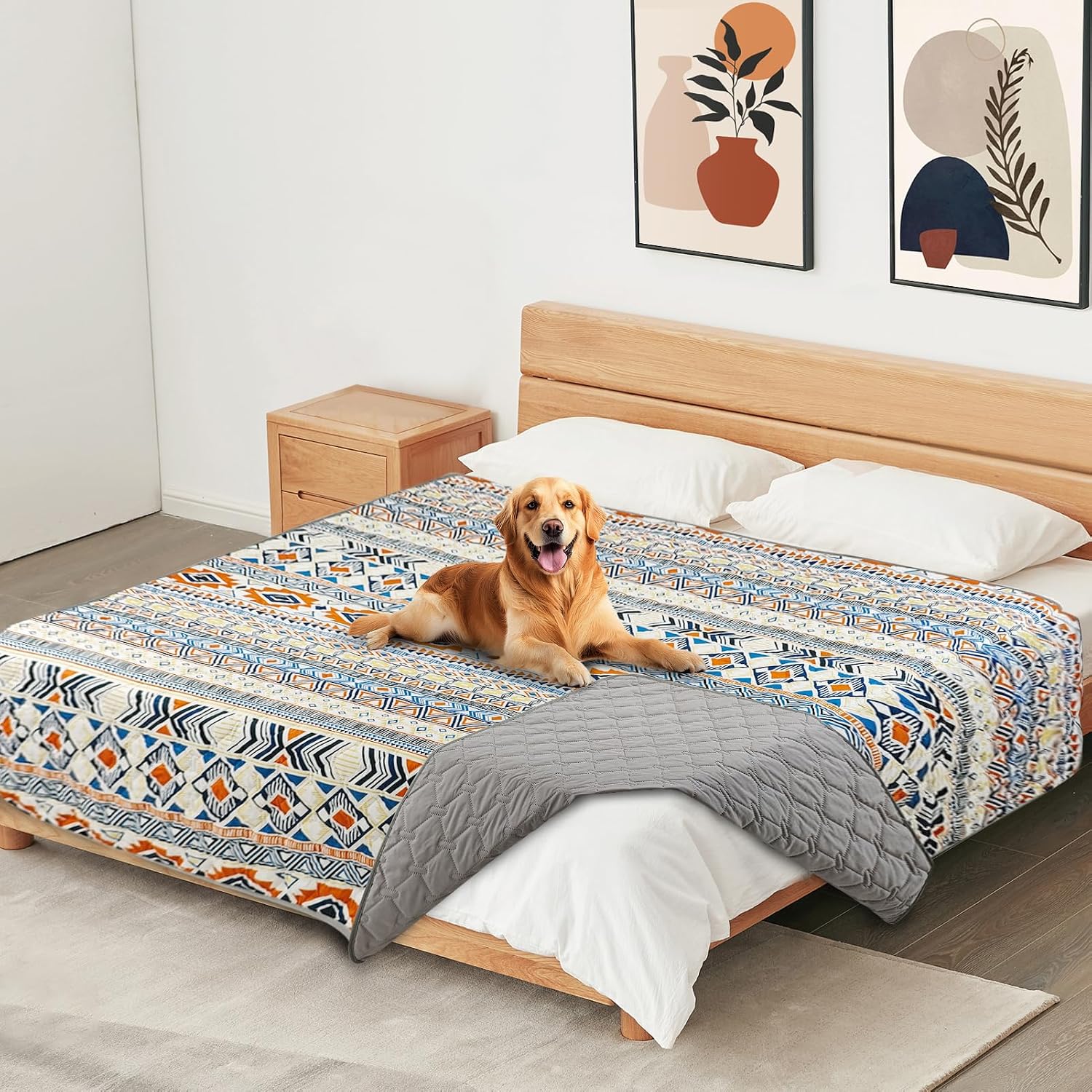 Detalle de YOSEPATI 100% Double-Sided Waterproof Dog Blanket