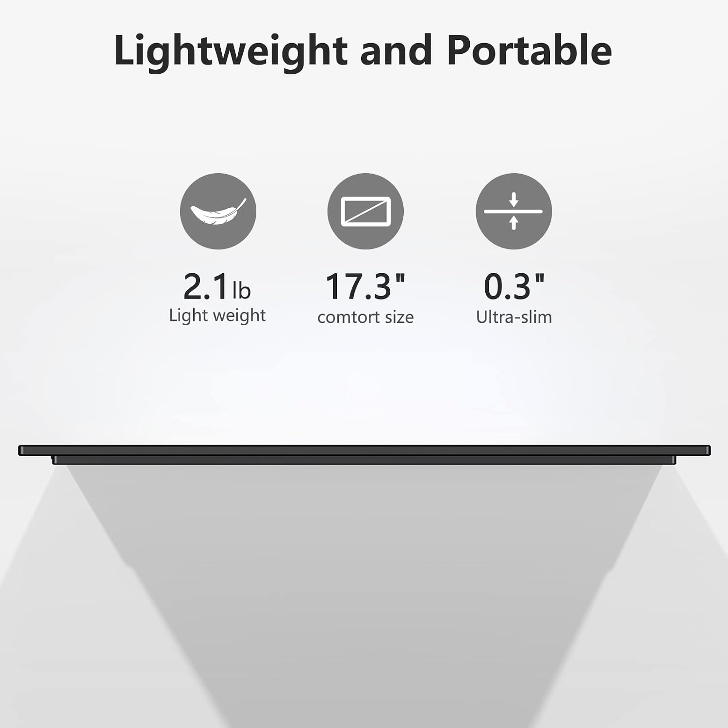 Thumbnail 3 de ForHelp 17.3" Portable Monitor 1080P 144Hz