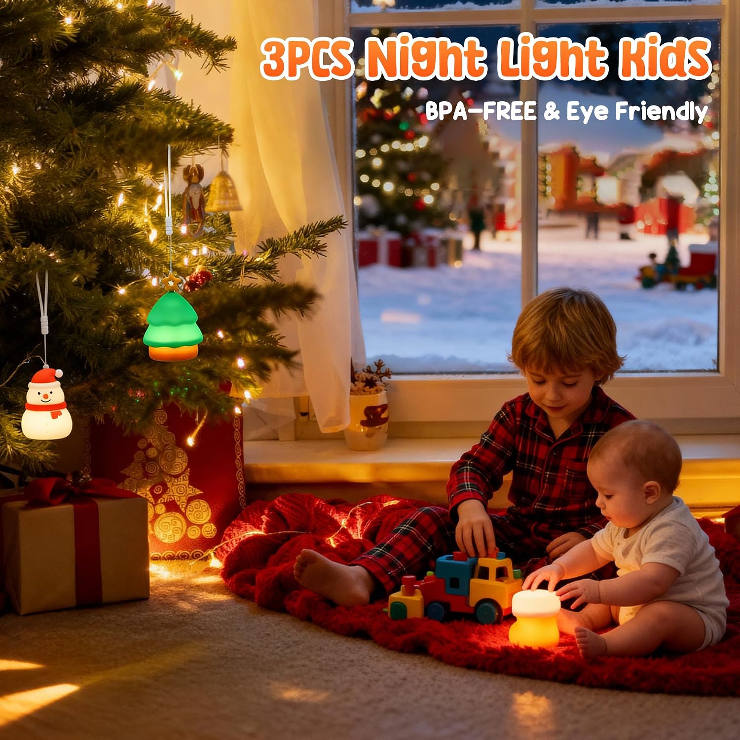 Detalle 2 de Wrischan Xmas Night Lights 3 Pack