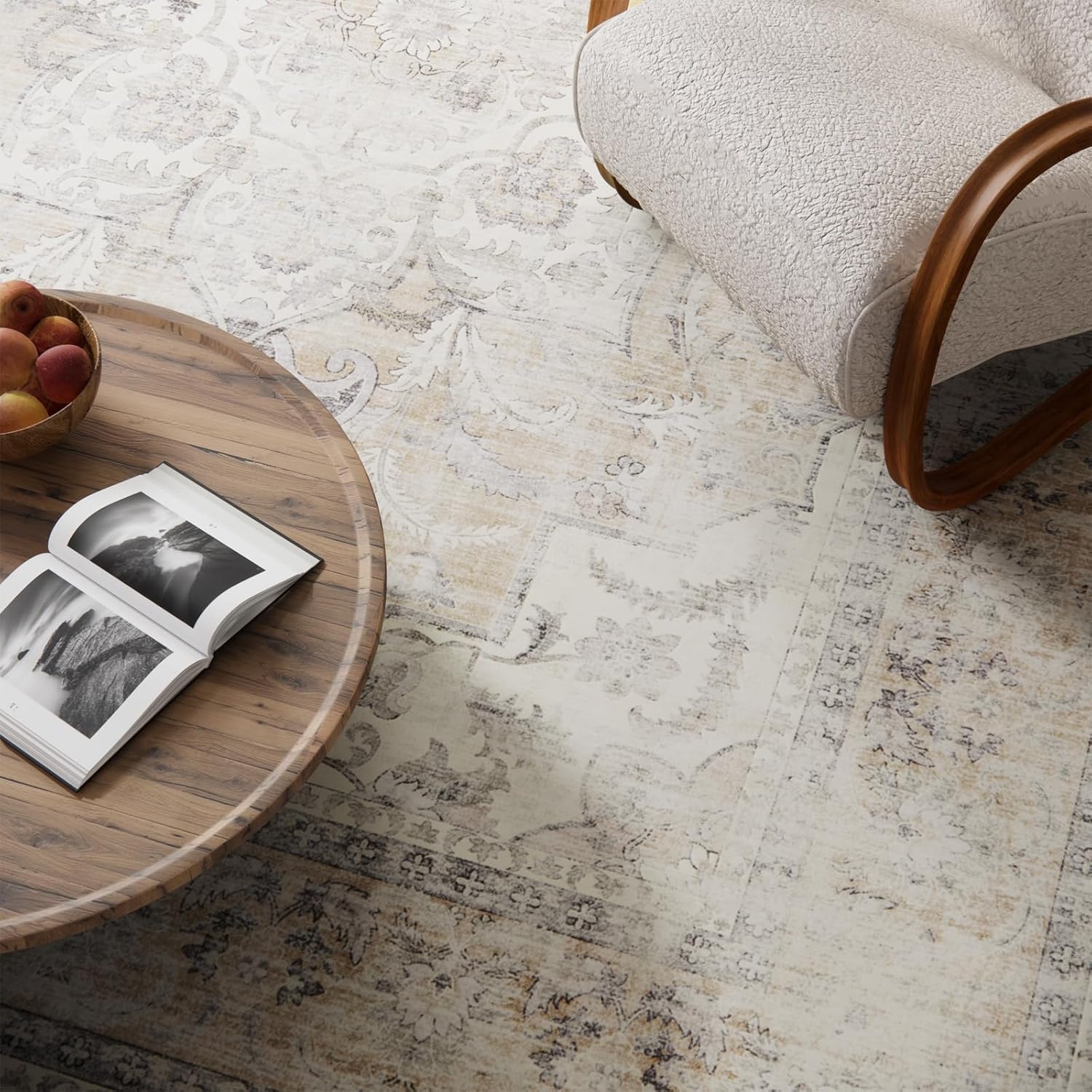 Detalle 1 de palohom 9x12 Washable Rug for Living Room 🏠