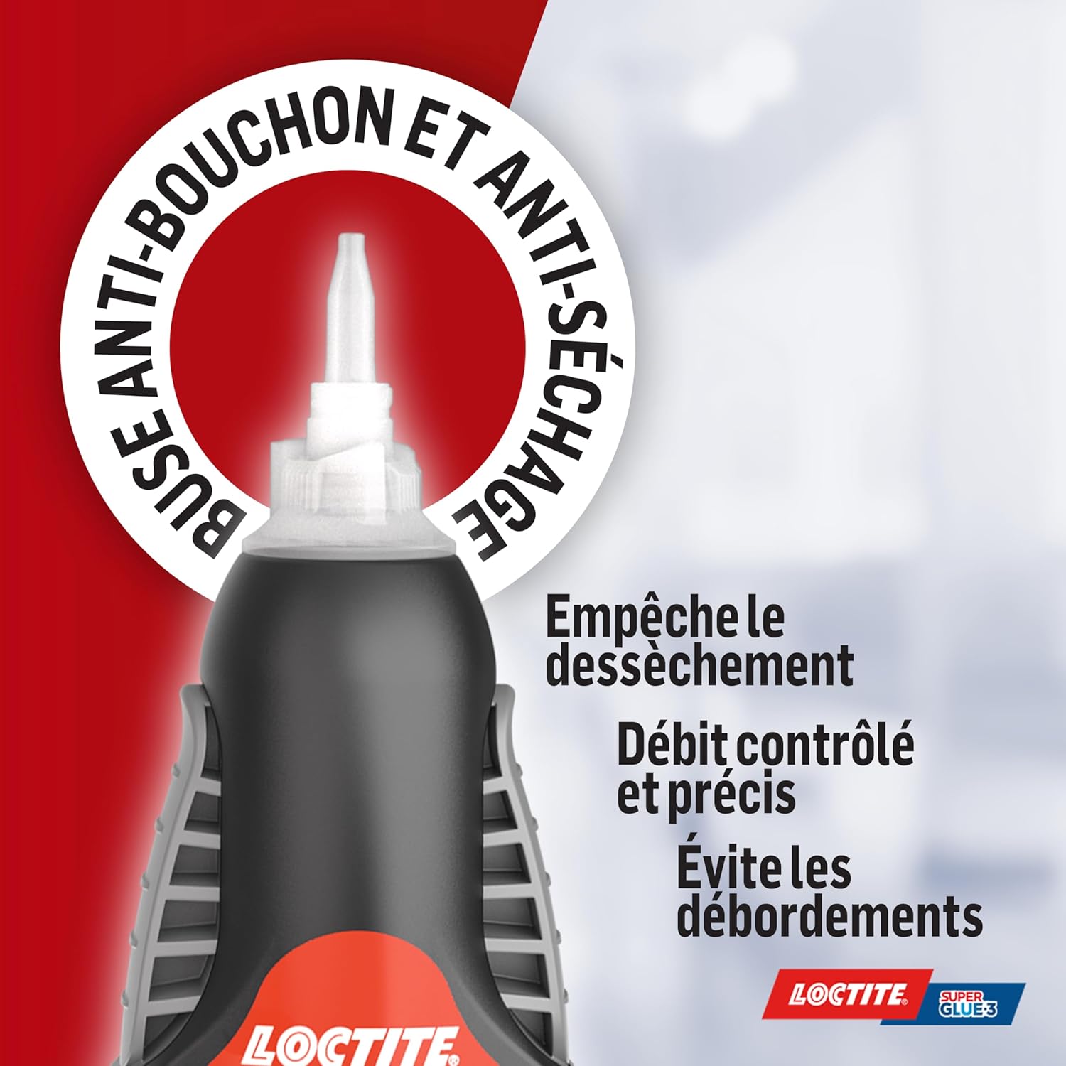 Thumbnail 3 de Loctite Super Glue-3 Power Gel Control – Lot de 2 flacons 3 g