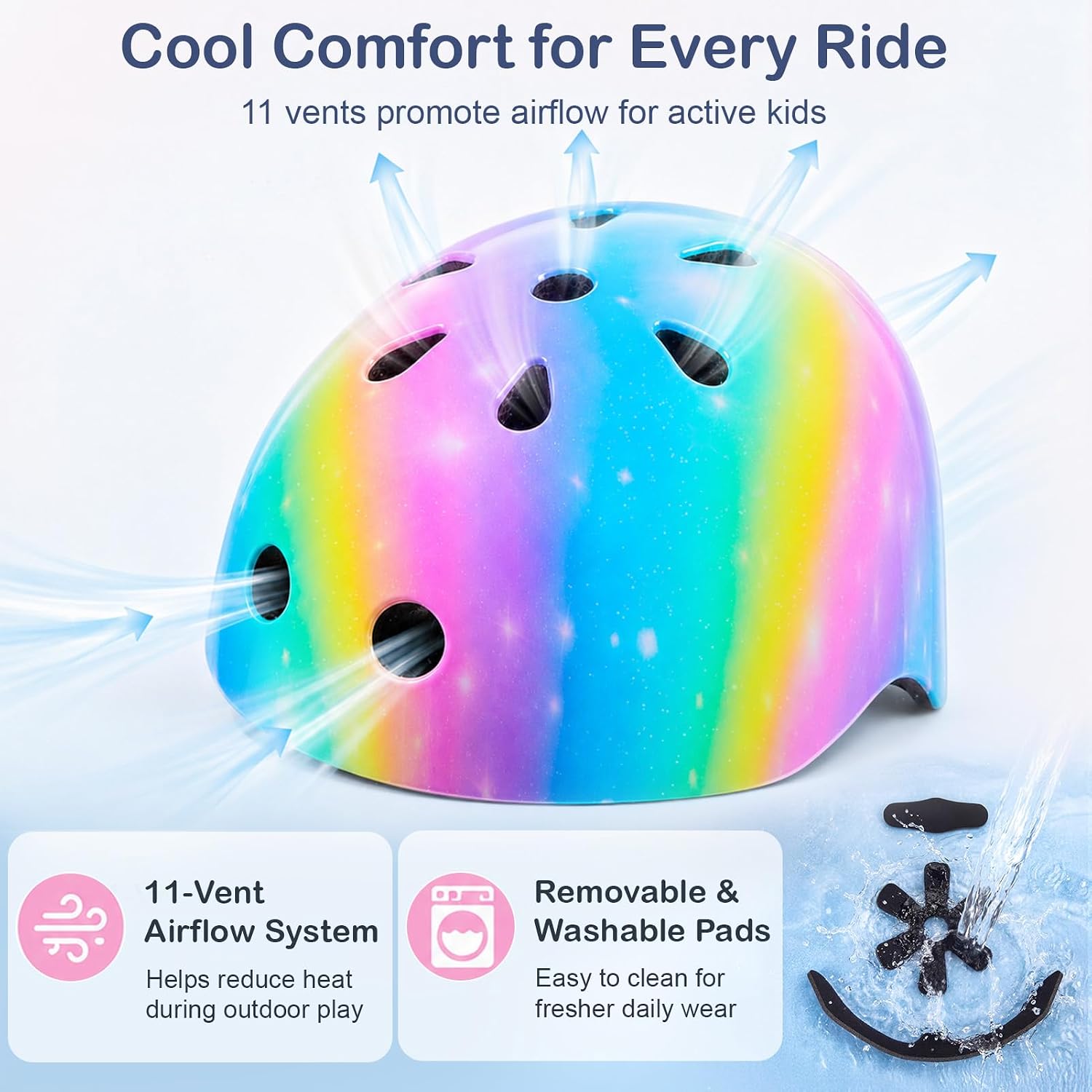 Thumbnail 4 de Bienbee Kids Bike Helmet for Toddlers Age 1-3
