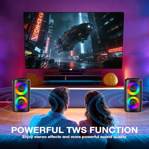 Thumbnail 7 de Dislocati Karaoke Machine 2 with 2 Wireless Microphones — 20W Bluetooth Speaker