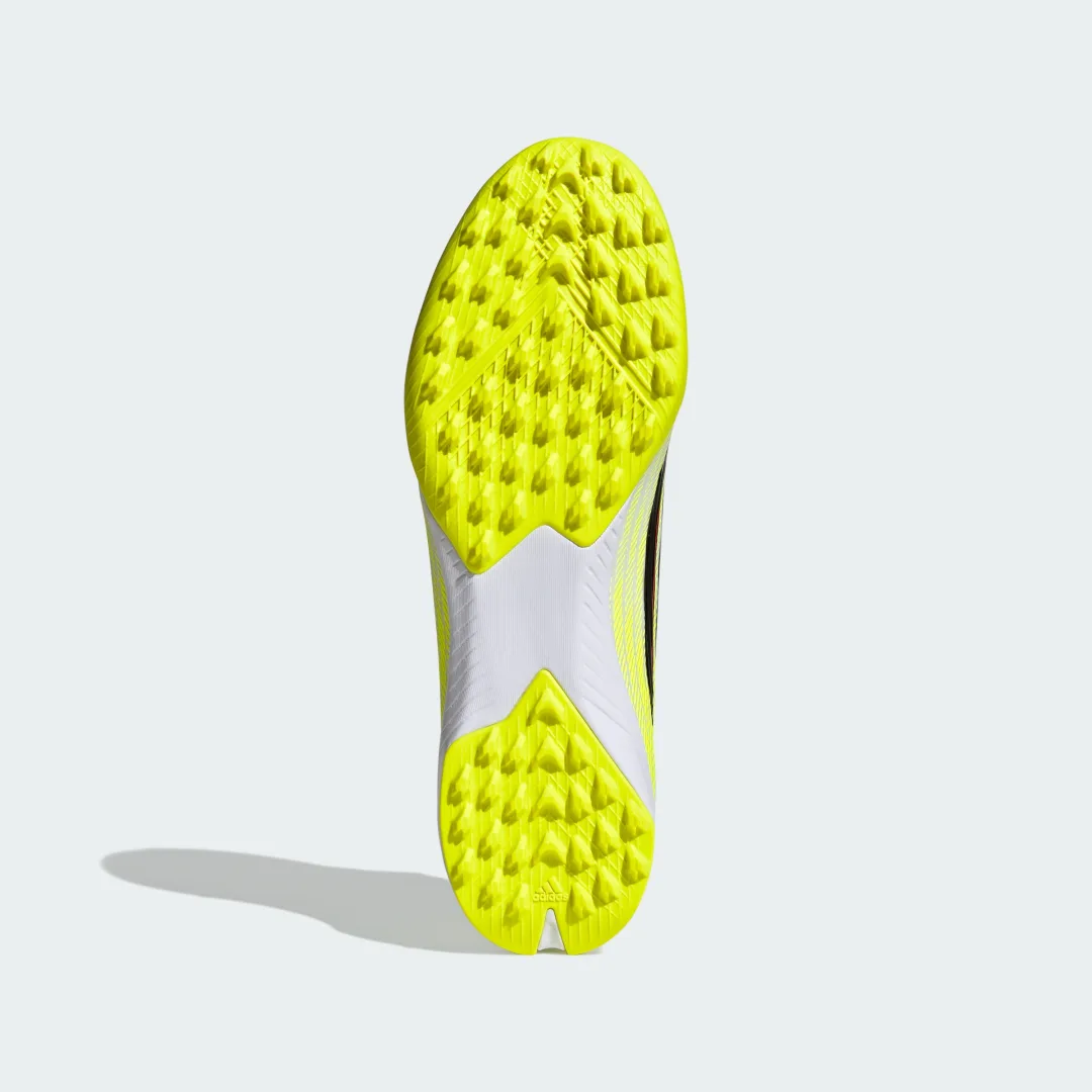 Detalle de Zapatilla de fútbol Adidas F50 LEAGUE moqueta — Amarillo
