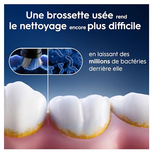 Thumbnail 4 de Oral-B Brossettes de Rechange Ultimate Clean iO – Lot de 4, Blanches